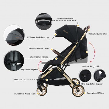 Lucky Baby X9 Air-Touch Stroller